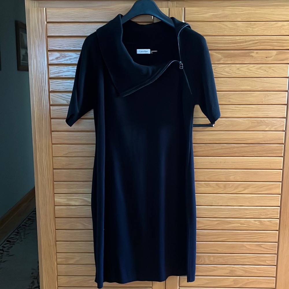 Black Calvin Klein Sweater Like Black Dress (XL)